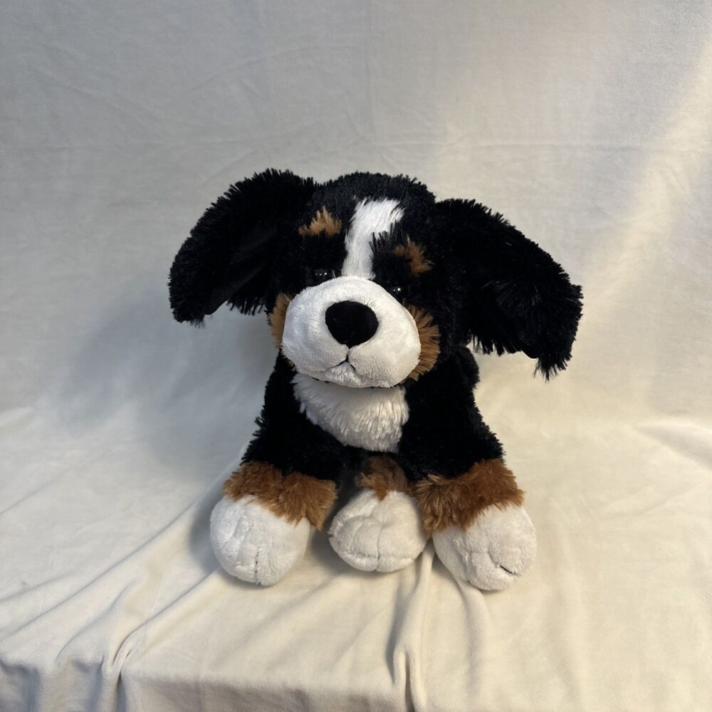 Gund Randle Bernese Mountain Puppy Dog Plush Stuffed Animal Toy 11"